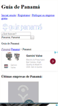 Mobile Screenshot of guia-panama.guiapanama.com.pa