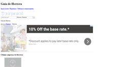 Desktop Screenshot of guia-herrera.guiapanama.com.pa